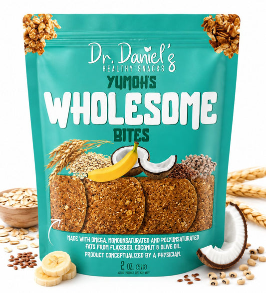Wholesome – Dr. Daniel’s Yumoh’s Oat Nut Bites | Nutrient-Dense Energy Snack
